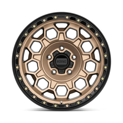 KM545 17X9 5X5.0 M-BRZ BLK LP 00MM
