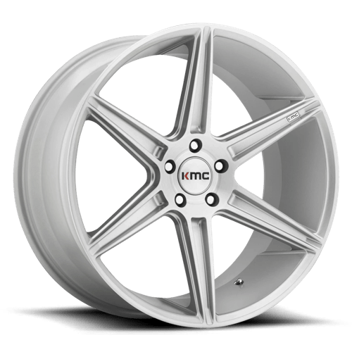 KM711 20X10.5 5X4.5 BRUSHED SLV 35MM