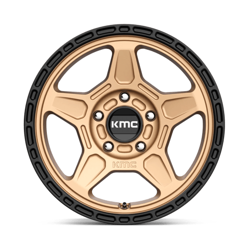 KM721 15X7 5X100 M-BRZ BLK LP 15MM
