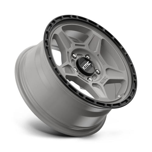 KM721 17X8 5X120 S-GRAY BLK LP 38MM