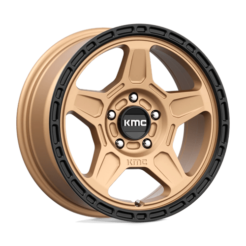 KM721 16X7 5X100 M-BRZ BLK LP 15MM