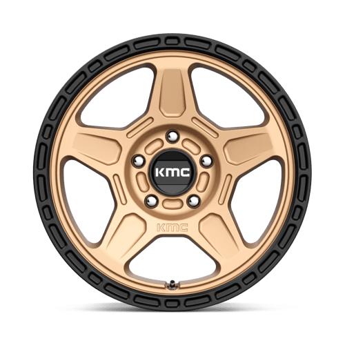 KM721 16X7 5X100 M-BRZ BLK LP 15MM