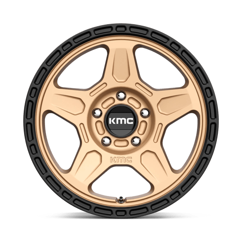 KM721 16X7.5 5X4.5 M-BRZ BLK LP 30MM