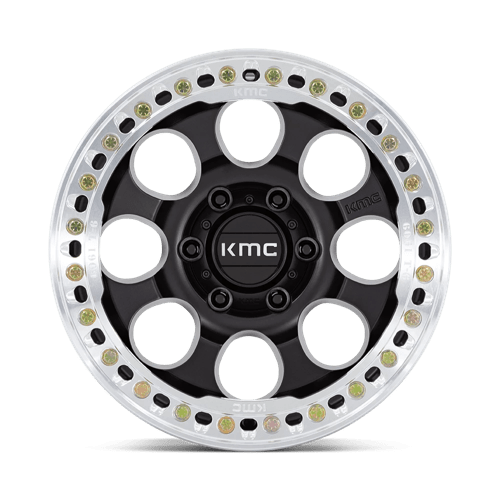 KM237 BL 17X9 BLANK 108-140 SBLK-MCH -38