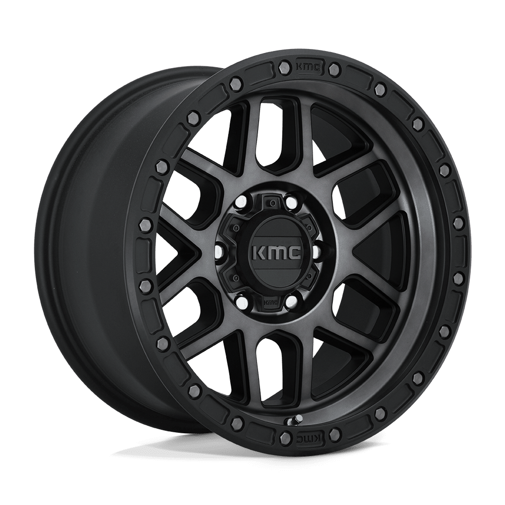KM544 17X9 6X4.5 S-BLK GTCC 18MM CB 66.1