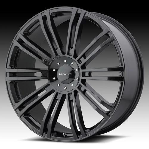 KM677 D2 20X8.5 6X5.5 108 BORE G-BLK 10M