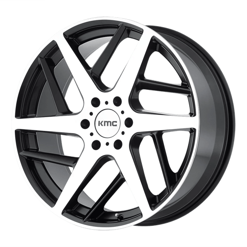 KM699 22X9 6X5.5 S-BLK MACH 35MM