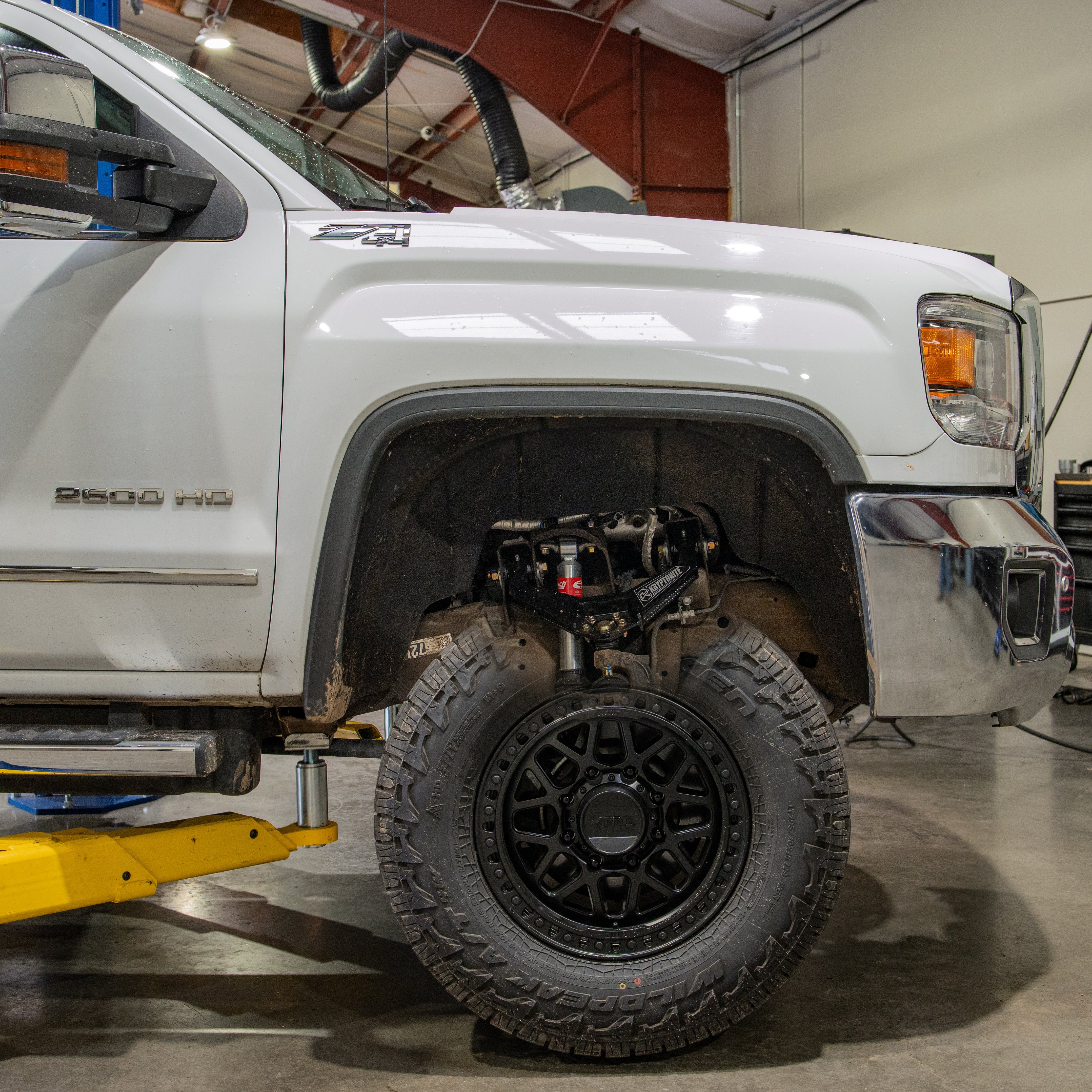 Kryptonite Stage 3 Leveling Kit with Eibach Shocks for 2011–2019 Chevy/GMC 2500HD/3500HD