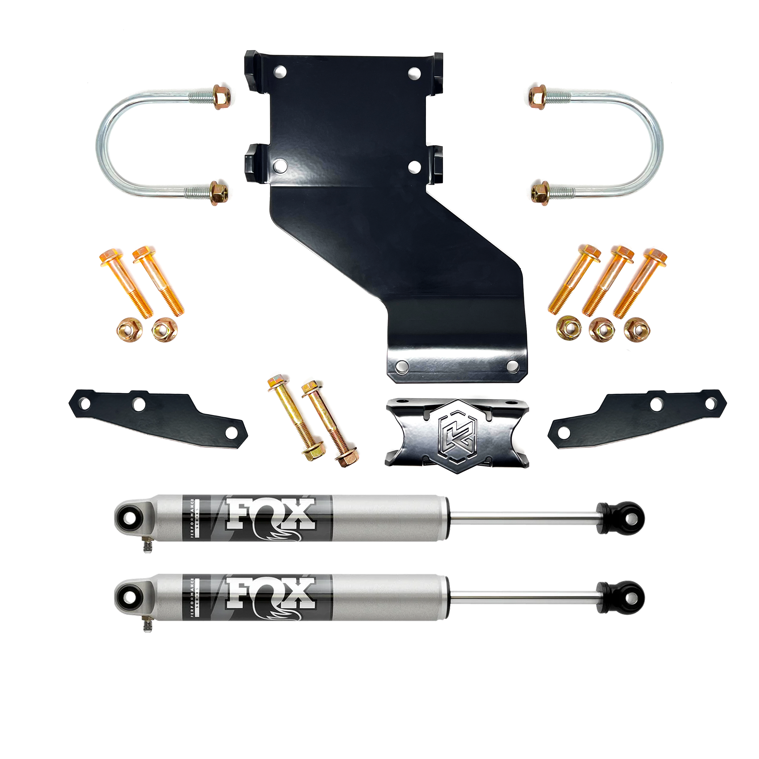 Kryptonite Dual Steering Stabilizer Kit with Fox 2.0 Shocks for 2003-2013 RAM 2500/3500