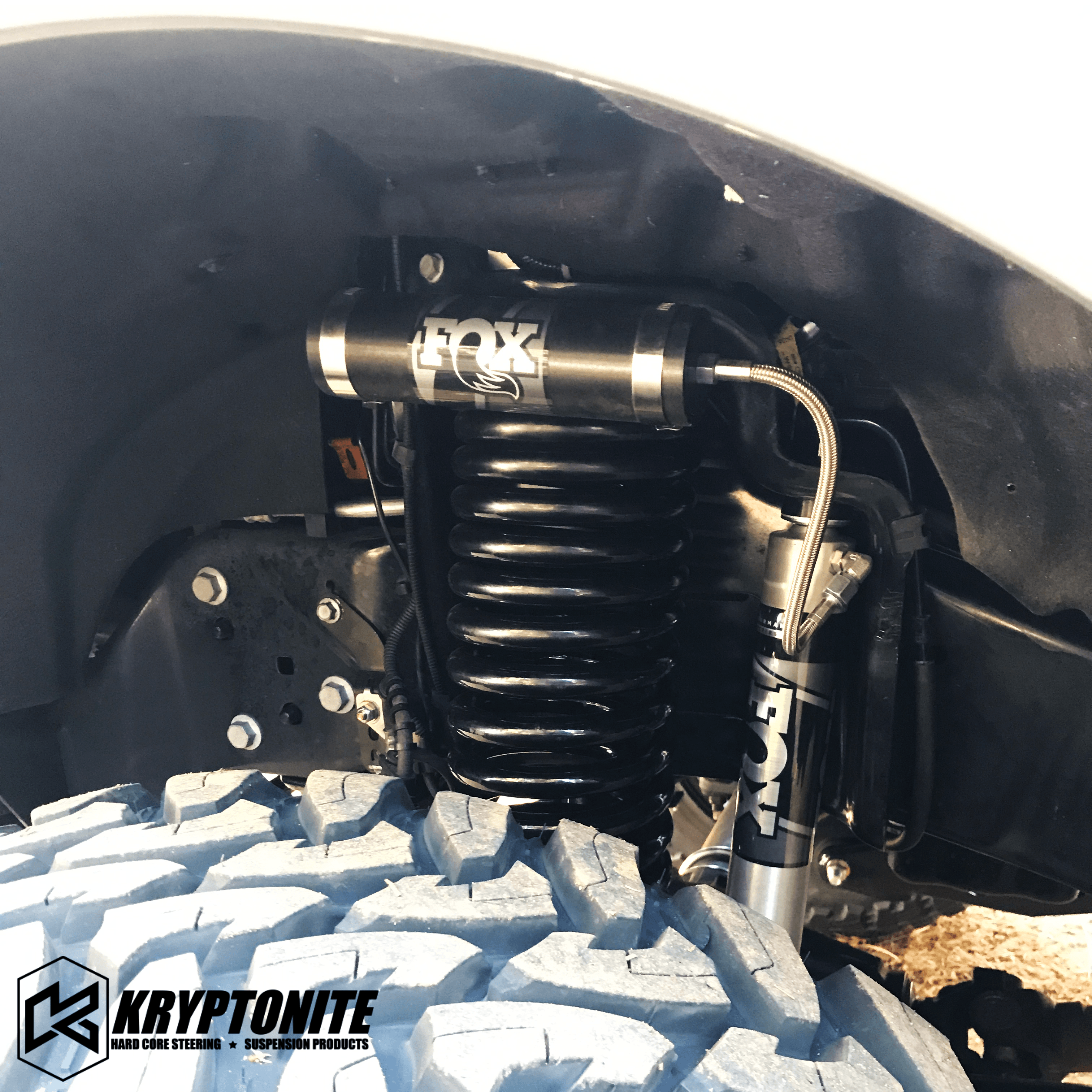 Kryptonite Stage 1 Front Reservoir Mount Kit for 2005-2024 Ford Super Duty F-250/F-350
