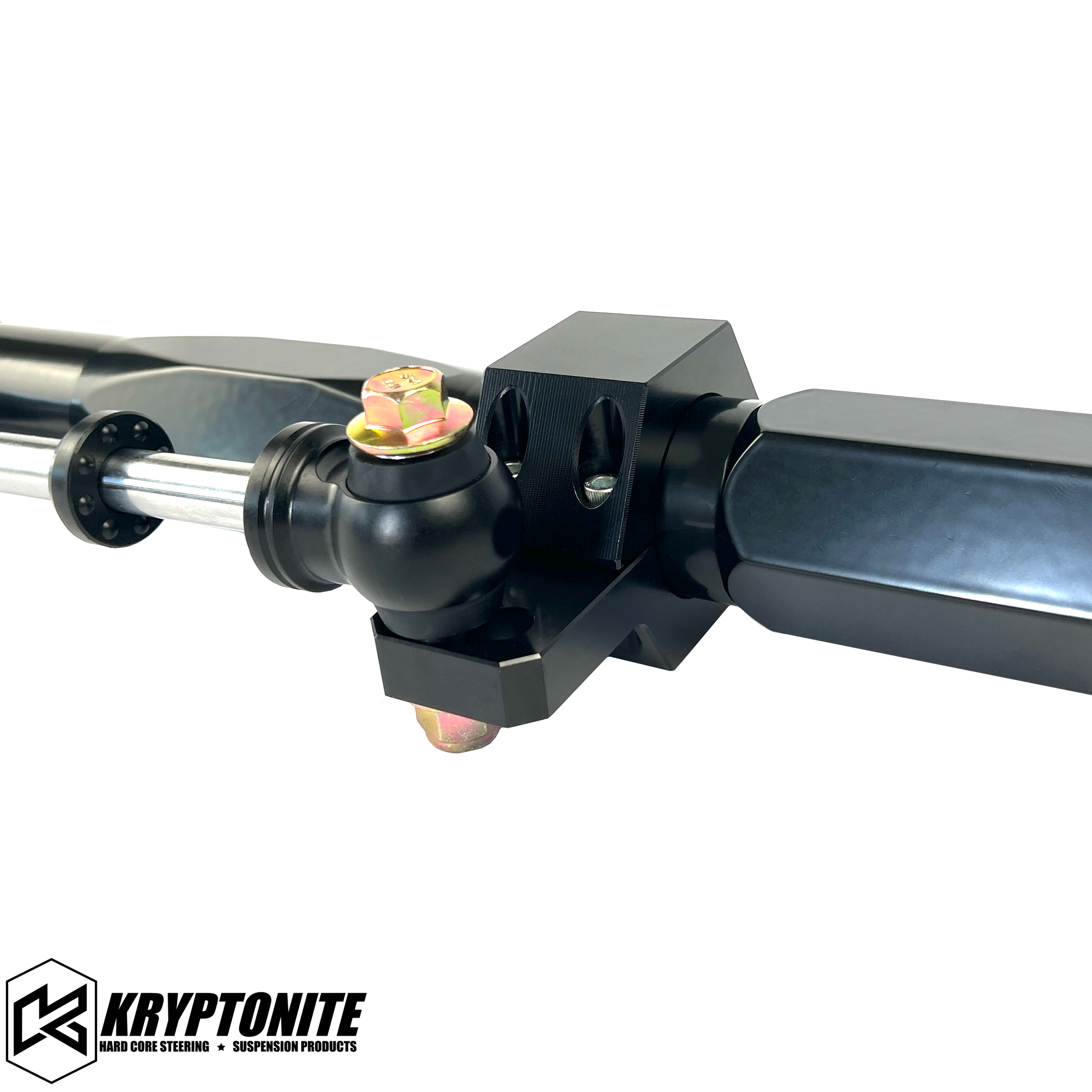 Kryptonite Dual Steering Stabilizer Clamp Kit for 2005-2025 Ford Super Duty F-250/F-350