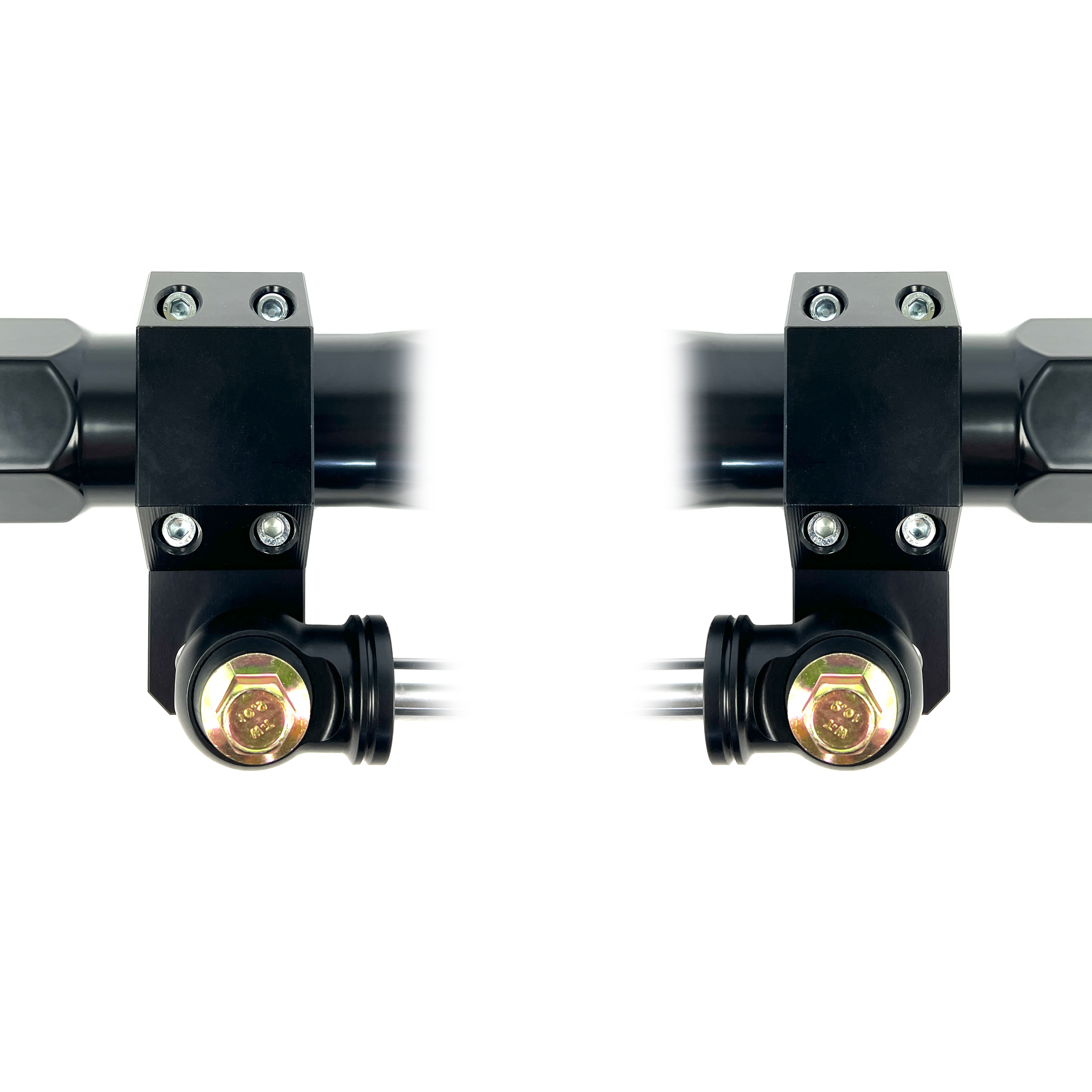 Kryptonite Dual Steering Stabilizer Clamp Kit for 2005-2025 Ford Super Duty F-250/F-350