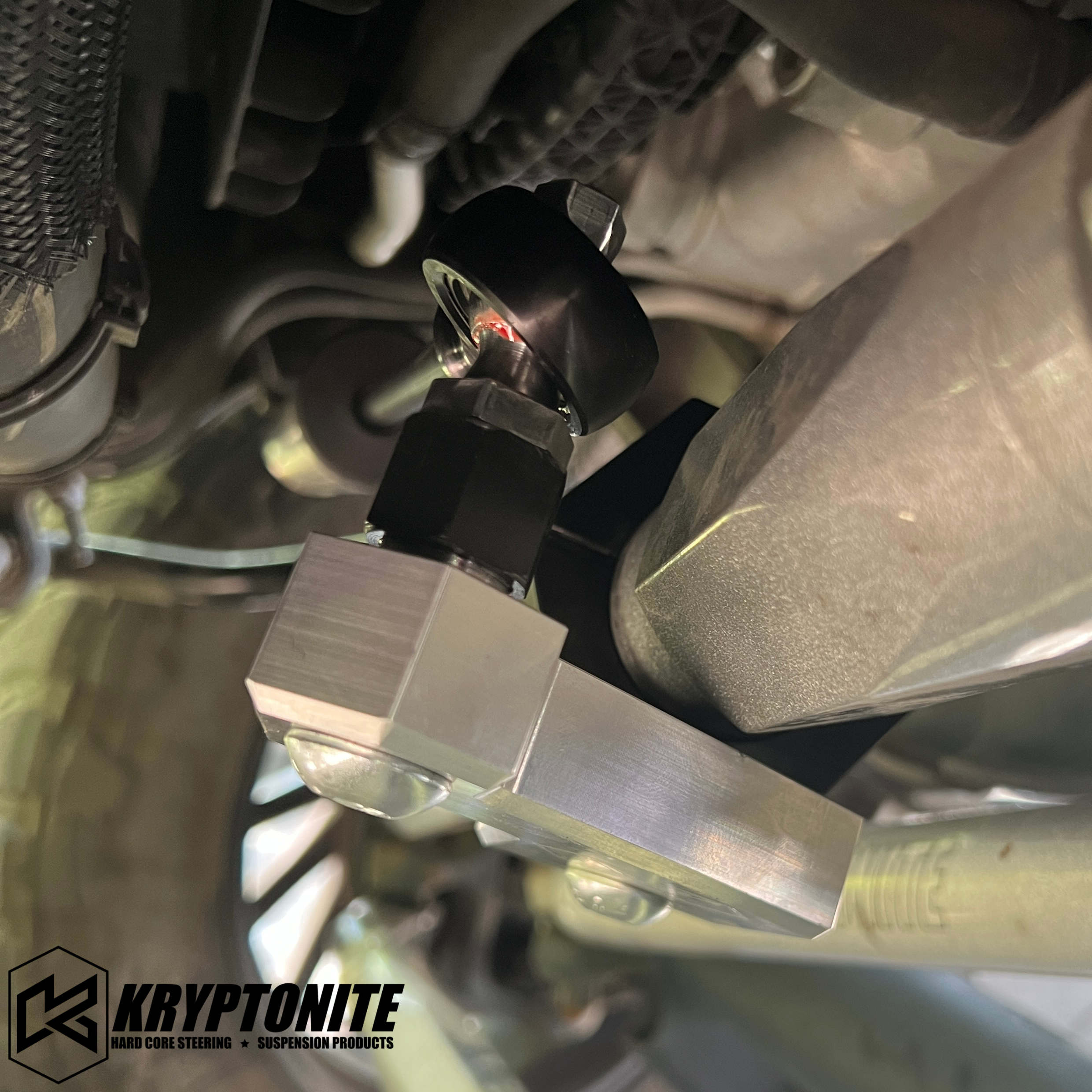Kryptonite Steering Stabilizer Adapter Kit for 2008-2025 Ford Super Duty F-250/F-350