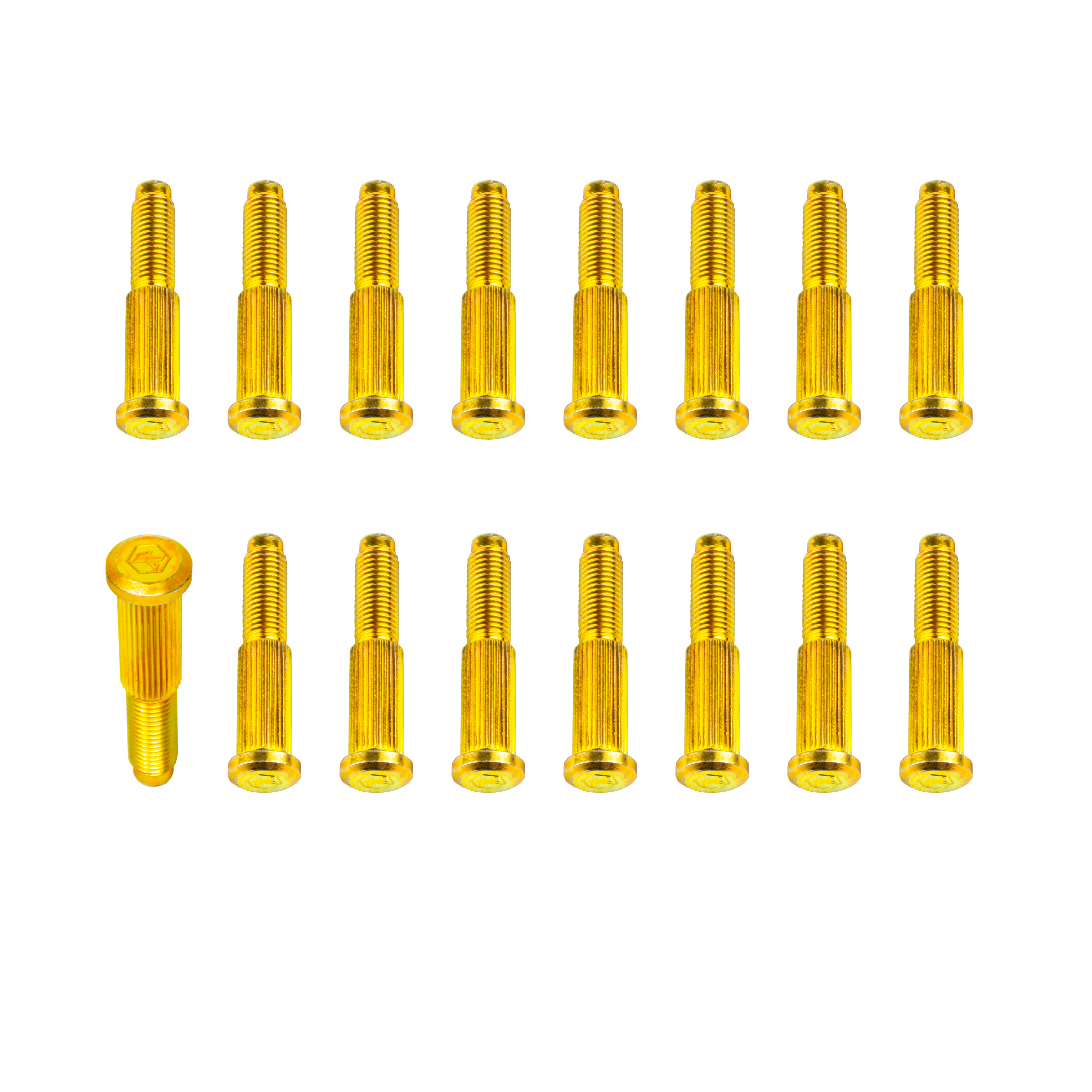 KRYPTONITE POLARIS RZR DEATH GRIP WHEEL STUD (16 PACK) 2014-2023 XP