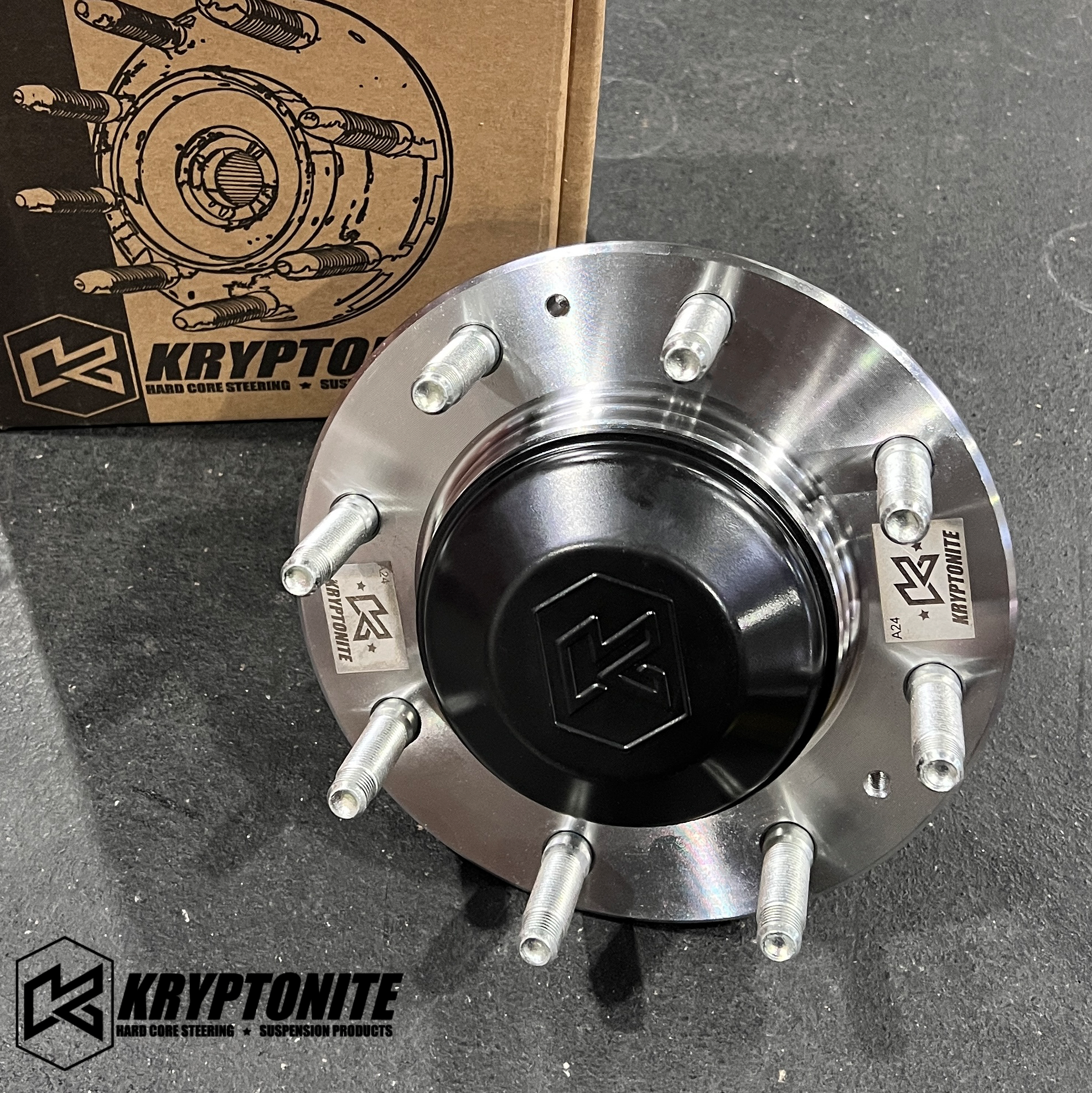 Kryptonite Wheel Hub Dust Cap for 2011–2026 Chevy/GMC 2500HD/3500HD
