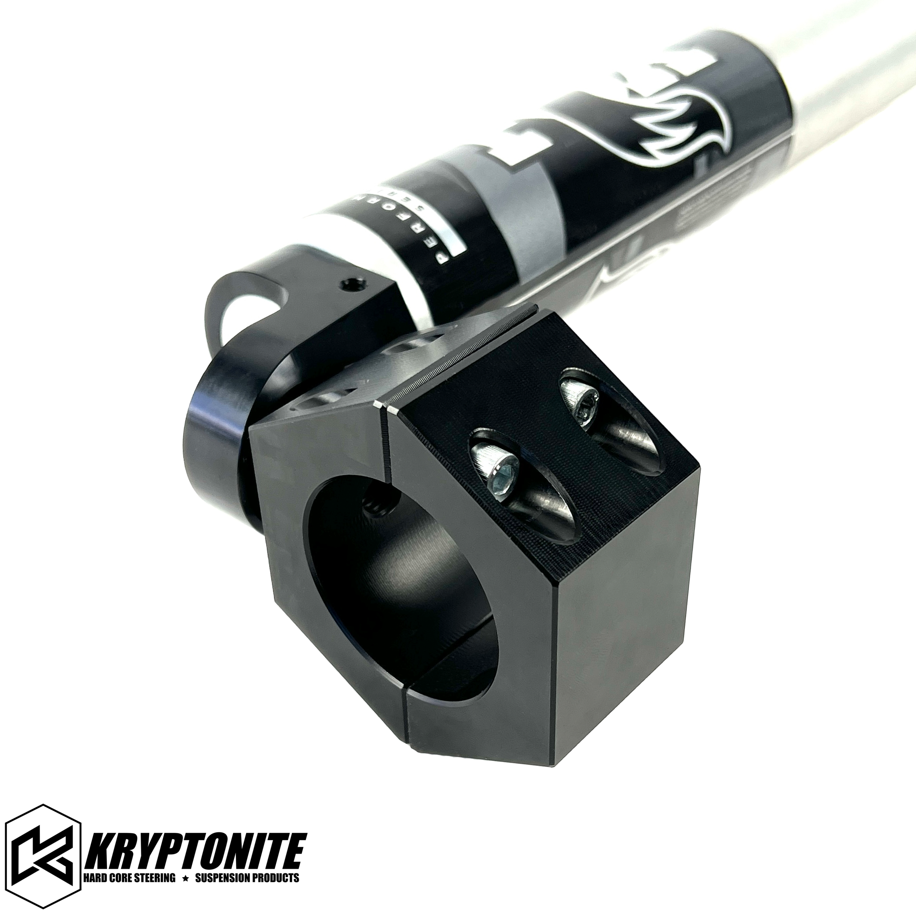 Fox Performance Series 2.0 TS Stabilizer for 2011-2025 Ford Super Duty F-250/F-350 with Kryptonite Drag Link