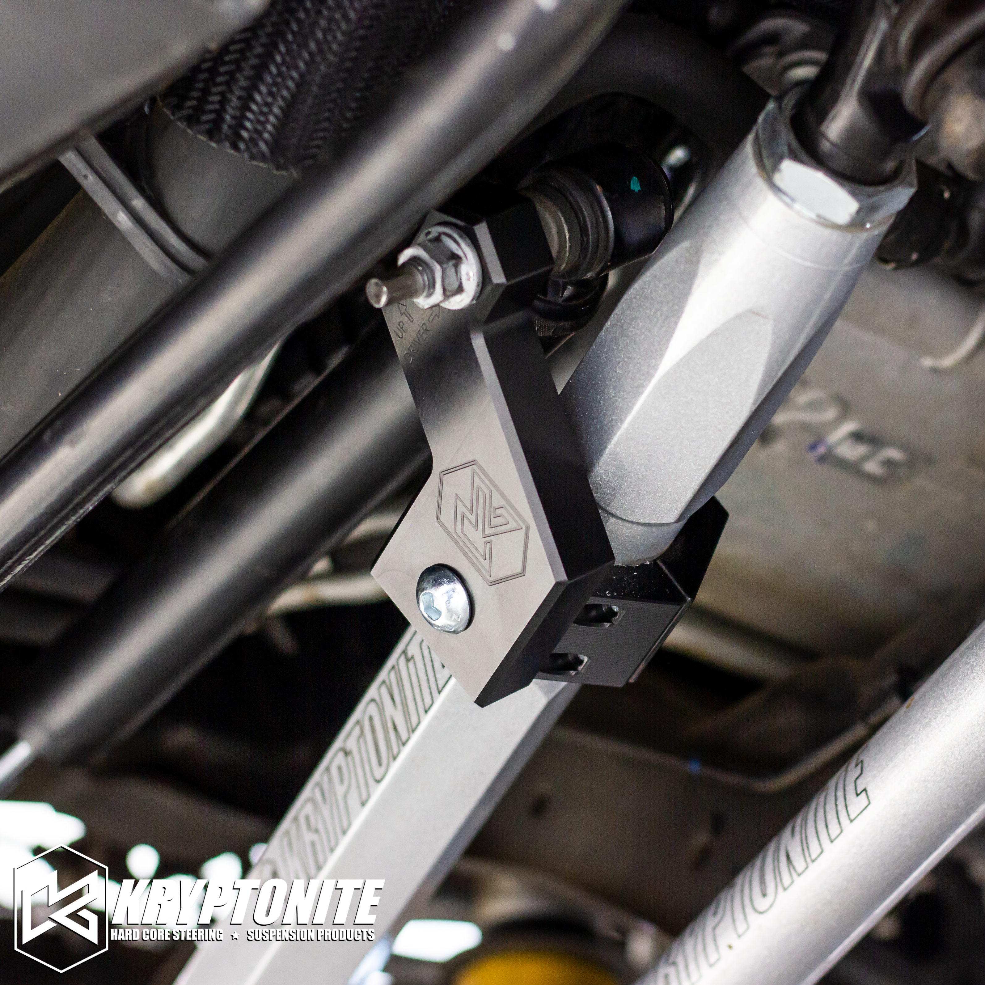 Kryptonite Steering Stabilizer Adapter Kit for 2008-2025 Ford Super Duty F-250/F-350