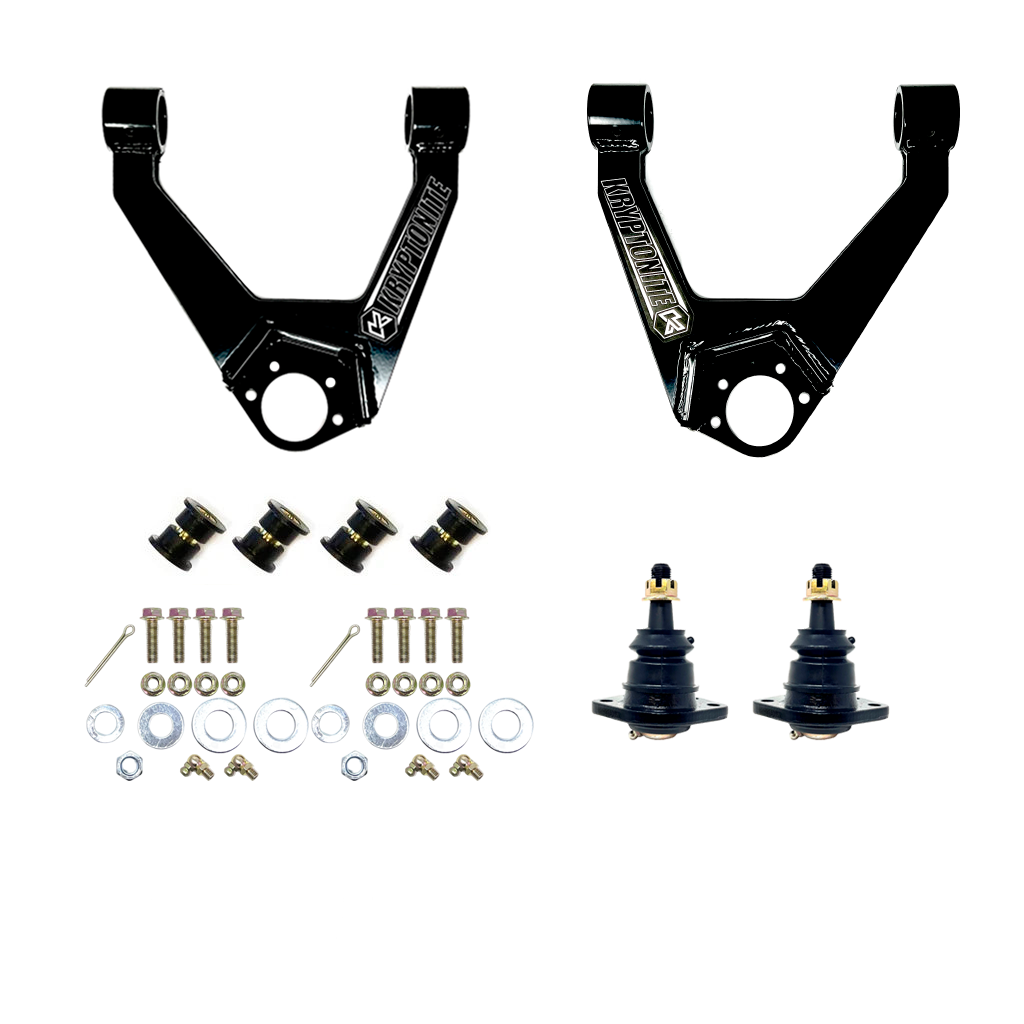 Kryptonite Upper Control Arm Kit for 1988-1998 K Series Trucks and SUVS