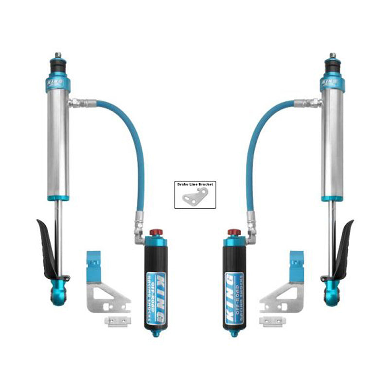 King Shocks 2024+ Toyota Tacoma Rear 2.5 Dia Remote Reservoir Shock w/Adjuster (Pair)