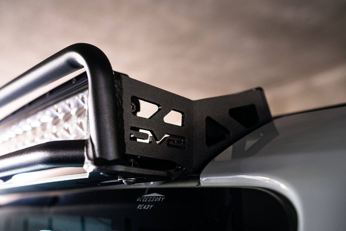2021 2024 Ford Bronco 40 Inch Curved Light Bar Mount DV8 Offroad