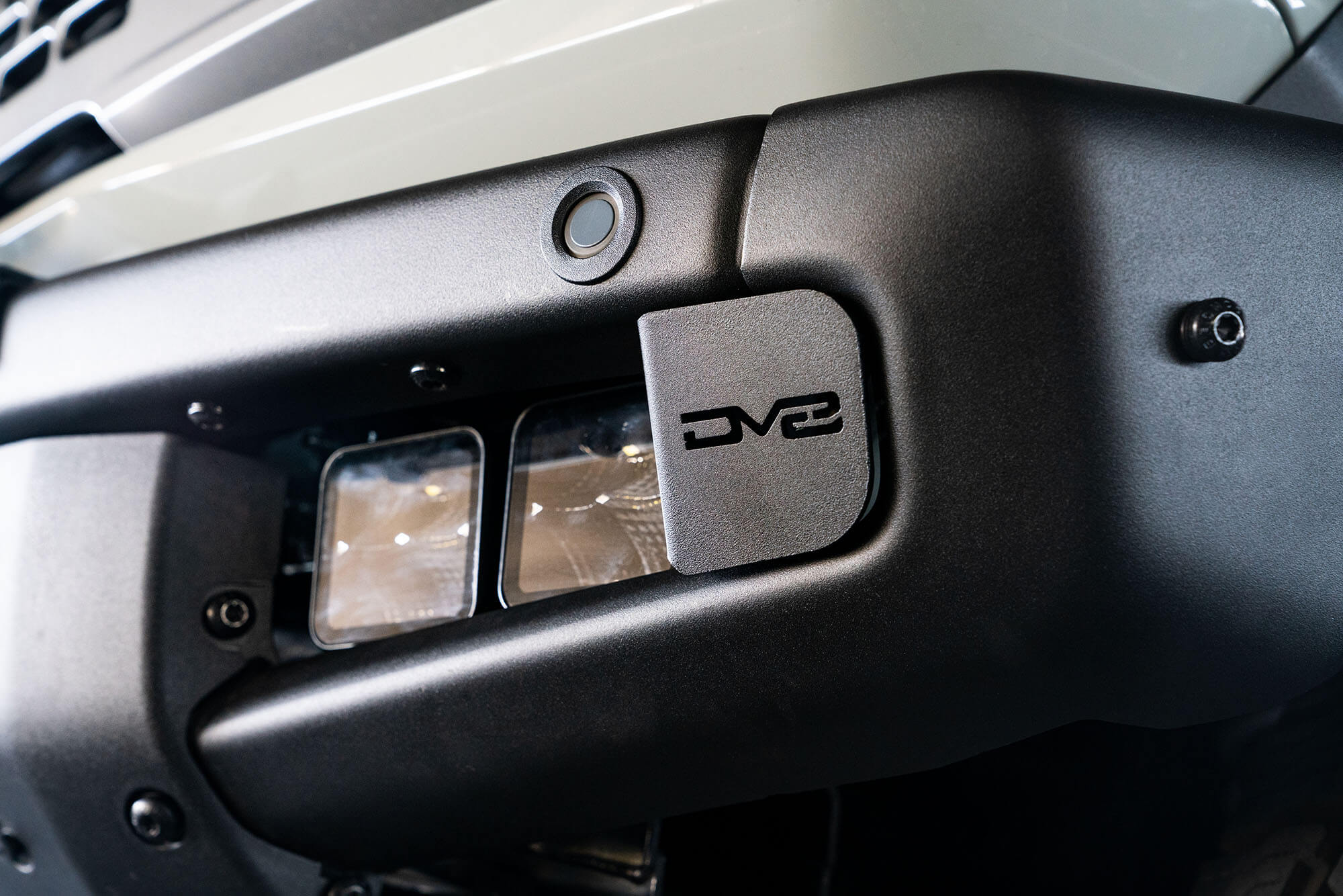 2021 2024 Ford Bronco Factory Bumper Pocket Light Mount DV8 Offroad