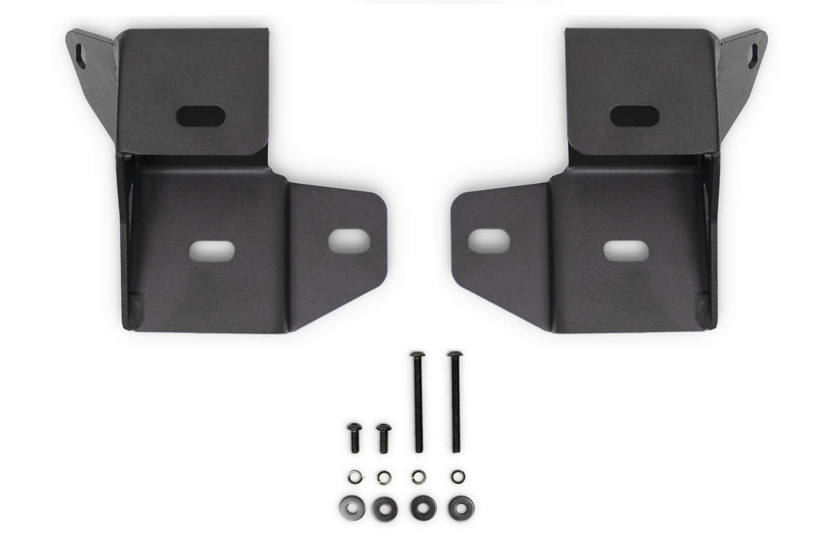 2018 2025 Jeep Gladiator JT Wrangler JL JLU A Pillar Dual Light Pod Mounts DV8 Offroad
