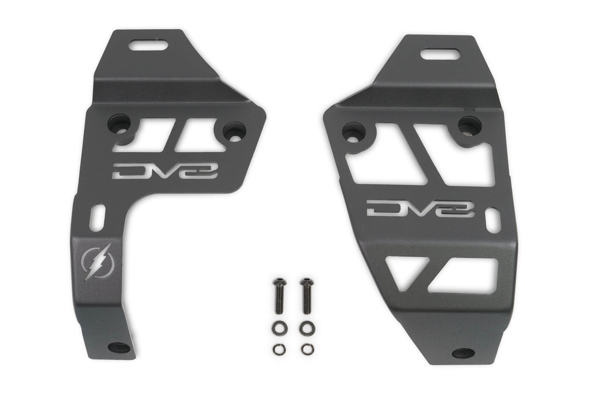 2020 2025 Jeep Wrangler JL JLU 4xe Gladiator JT Dual Light Pod Mounts DV8 Offroad