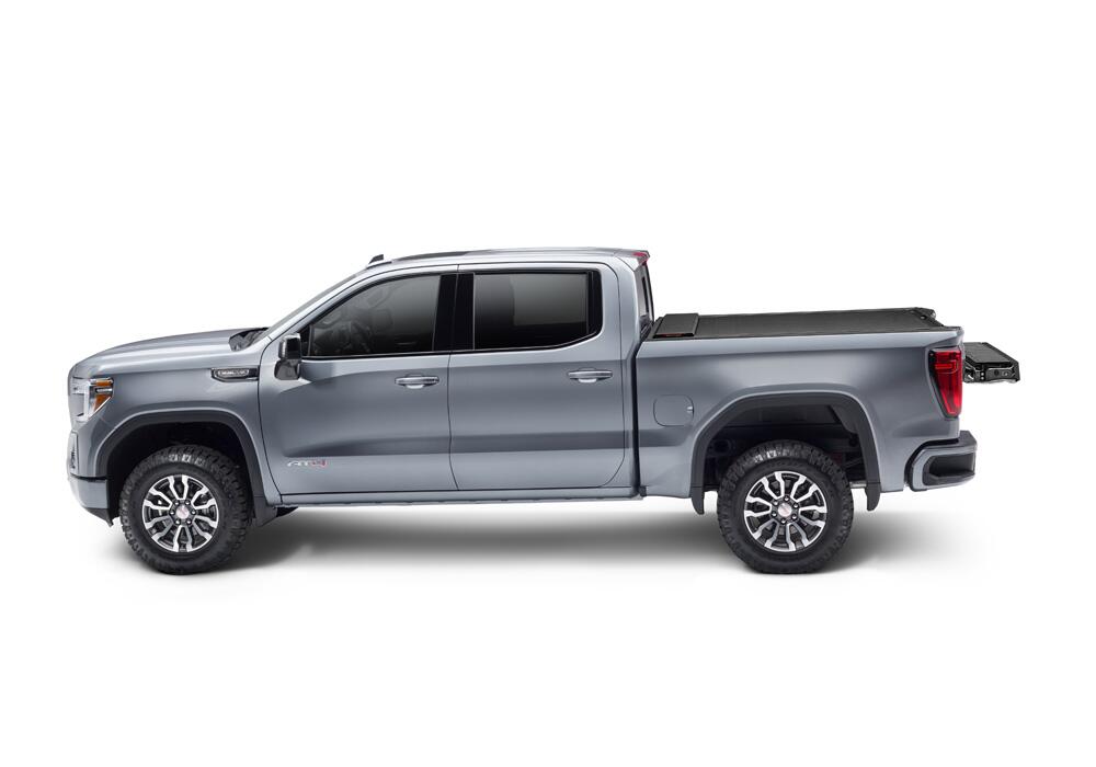 M-Series Locking Retractable Truck Bed Cover for 2019-2026 Chevrolet Silverado 1500/GMC Sierra 1500, 2020-2027 Chevrolet Silverado/GMC Sierra 2500/3500 Durabed Model Roll N Lock