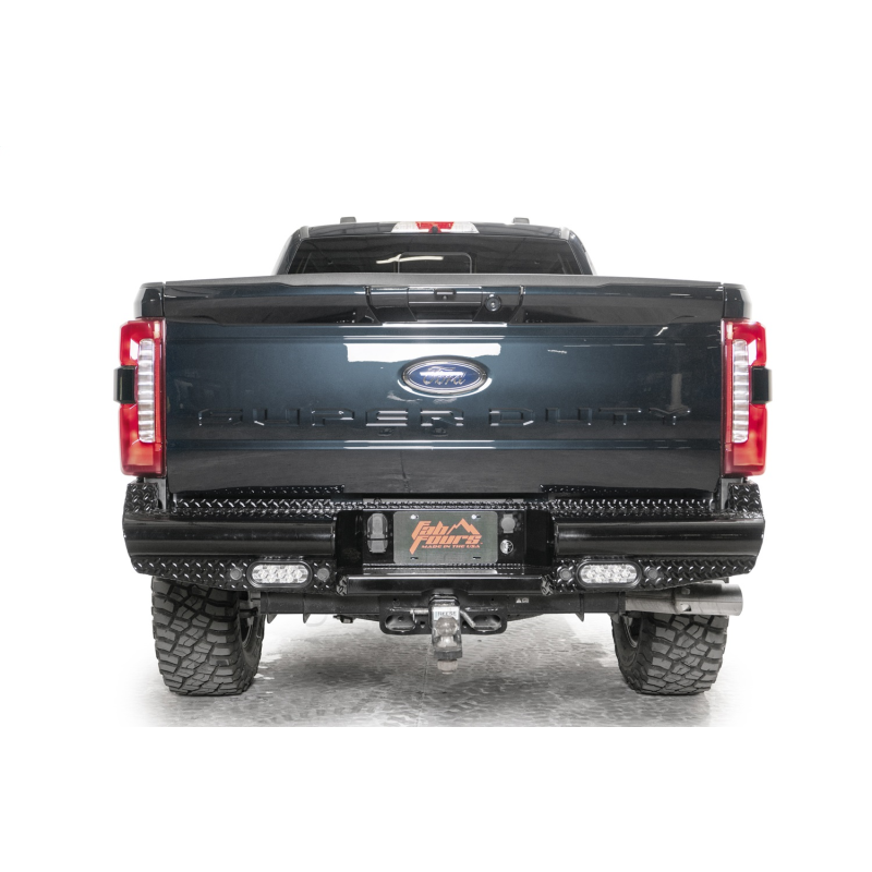 Fab Fours Black Steel Rear Bumper Model FS23-T5950-1