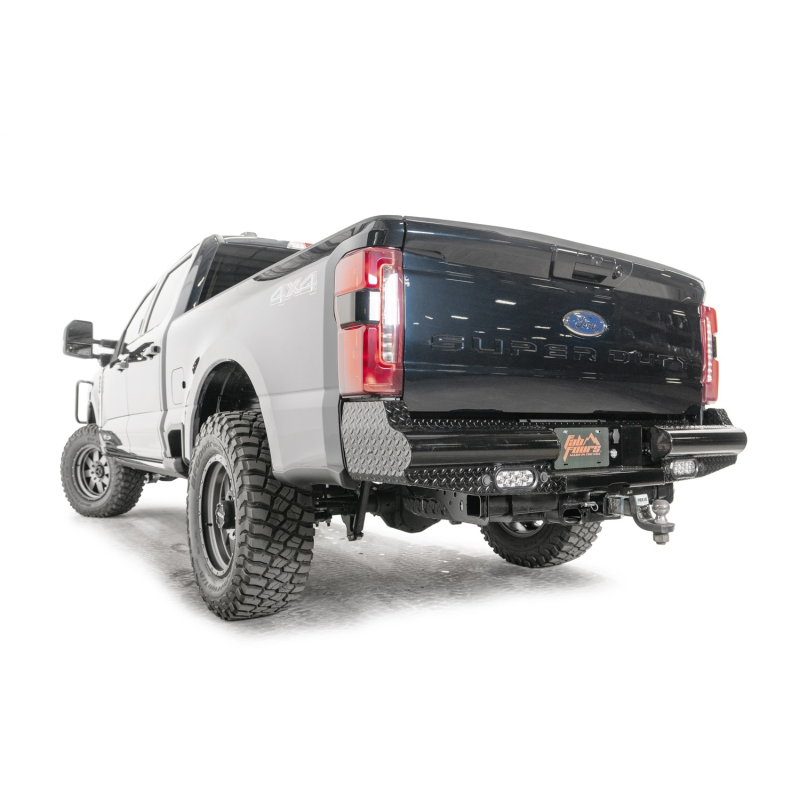 Fab Fours Black Steel Rear Bumper Model FS23-T5950-1