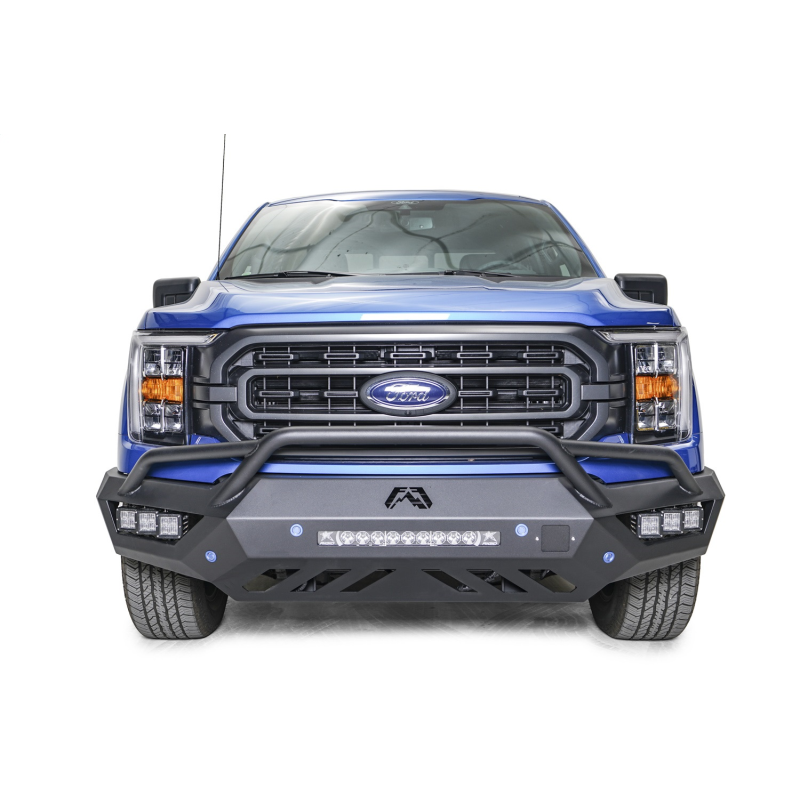 Fab Fours Vengeance Front Bumper w/ Pre Runner Guard Model FF21-V5152-1