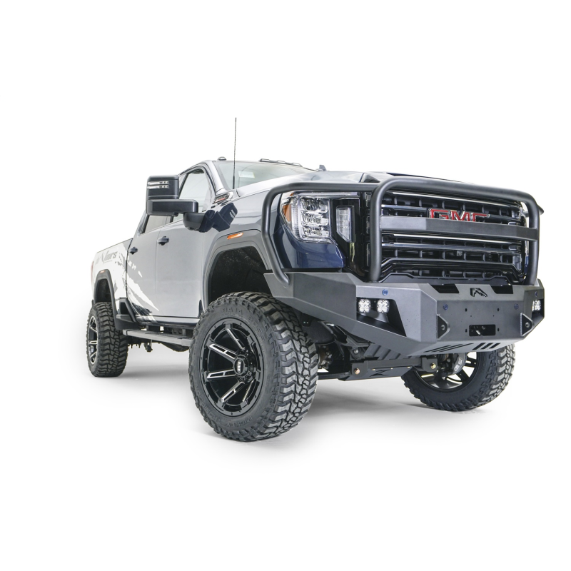 Fab Fours Premium Winch Front Bumper w/ Grille Guard Model GM20-A5050-1