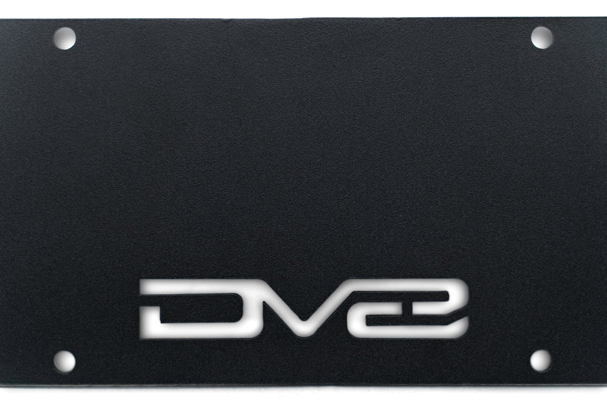 2021 2024 Ford Bronco Capable Bumper Front License Plate Mount DV8 Offroad