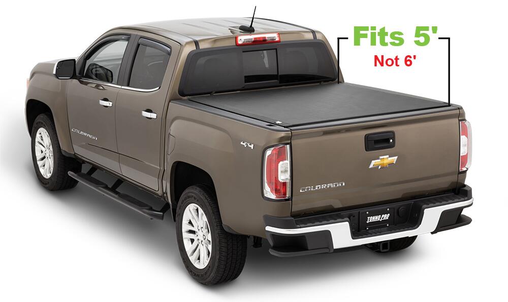 Lo Roll Up Tonneau Cover 15-22 Colorado/Canyon 5 Foot 3 Inch Tonno Pro