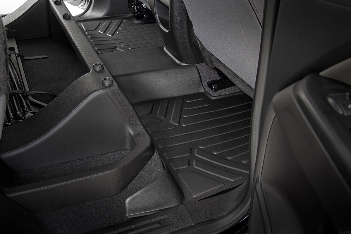 Floor Mats FR & RR Crew Chevy/GMC Canyon/Colorado 2WD/4WD (2015-2022) Rough Country