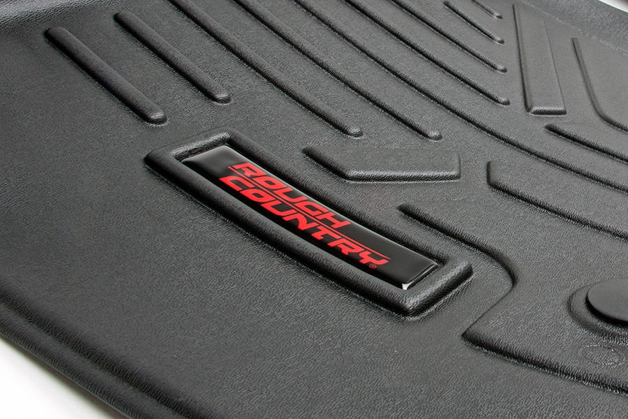 Heavy Duty Floor Mats Front 2pc-15-Up Ford F-150 Rough Country