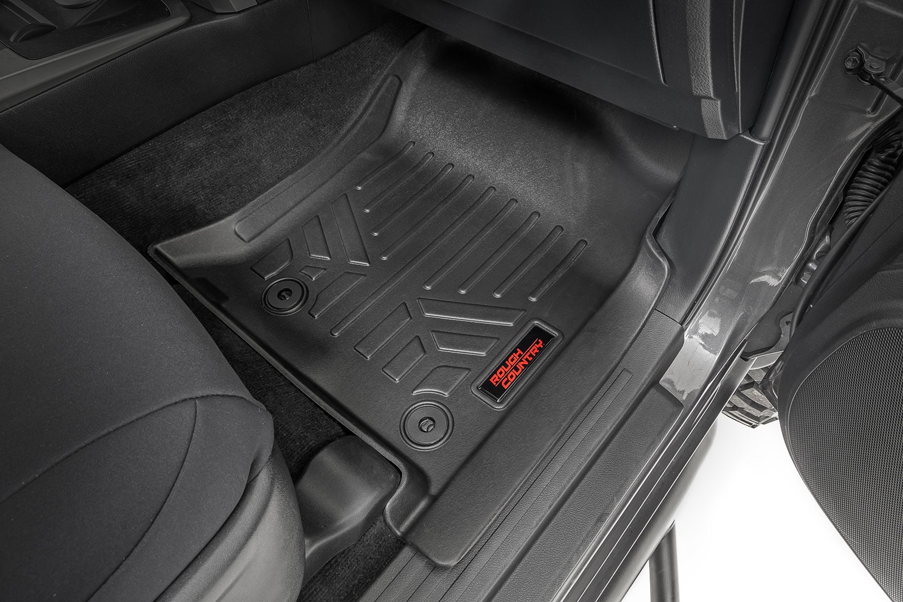 Floor Mats Front and Rear Toyota 4Runner 2WD/4WD (2013-2024) Rough Country