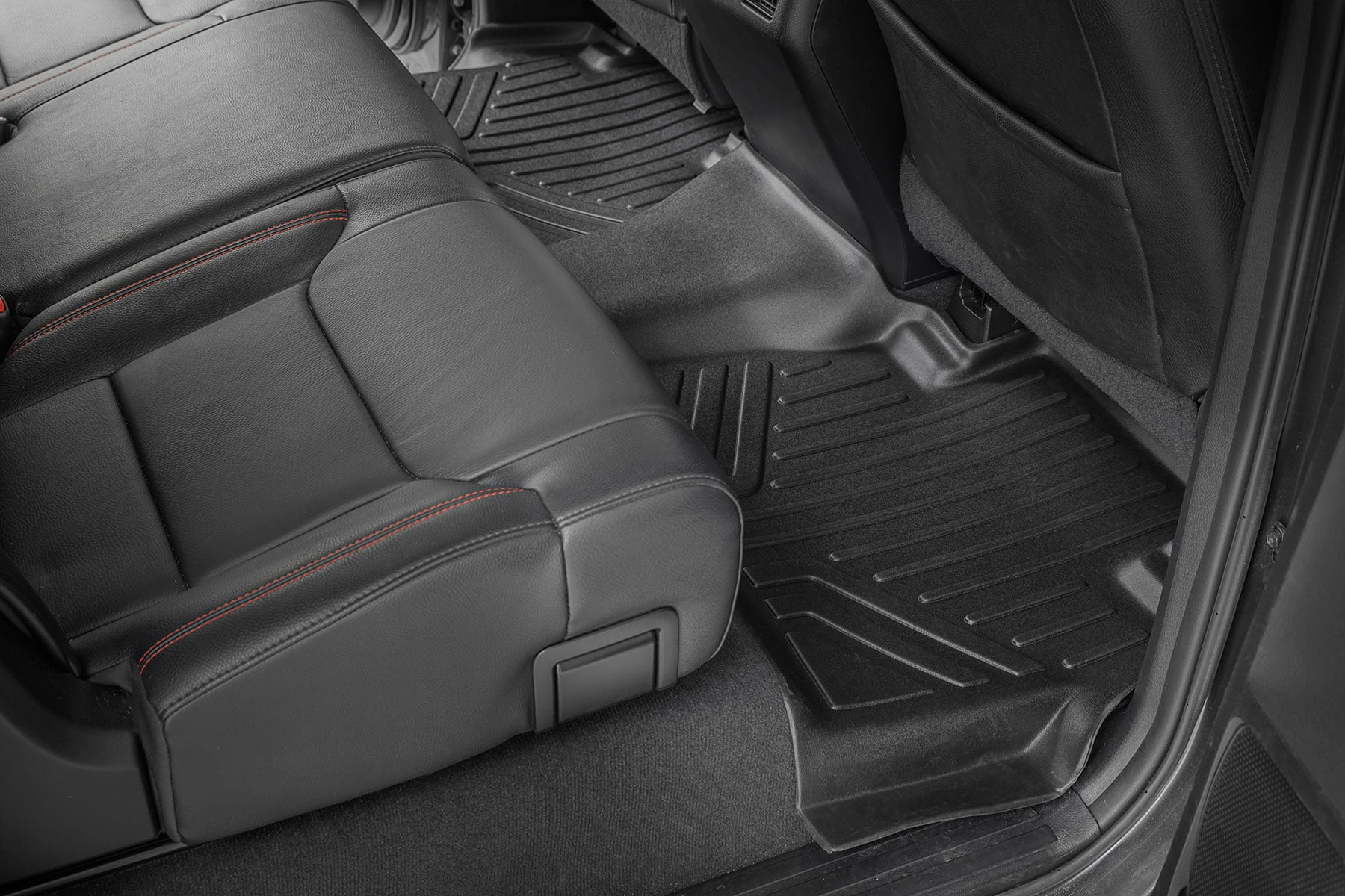 Floor Mats FR & RR CrewMax Toyota Tundra 2WD/4WD (2014-2021) Rough Country