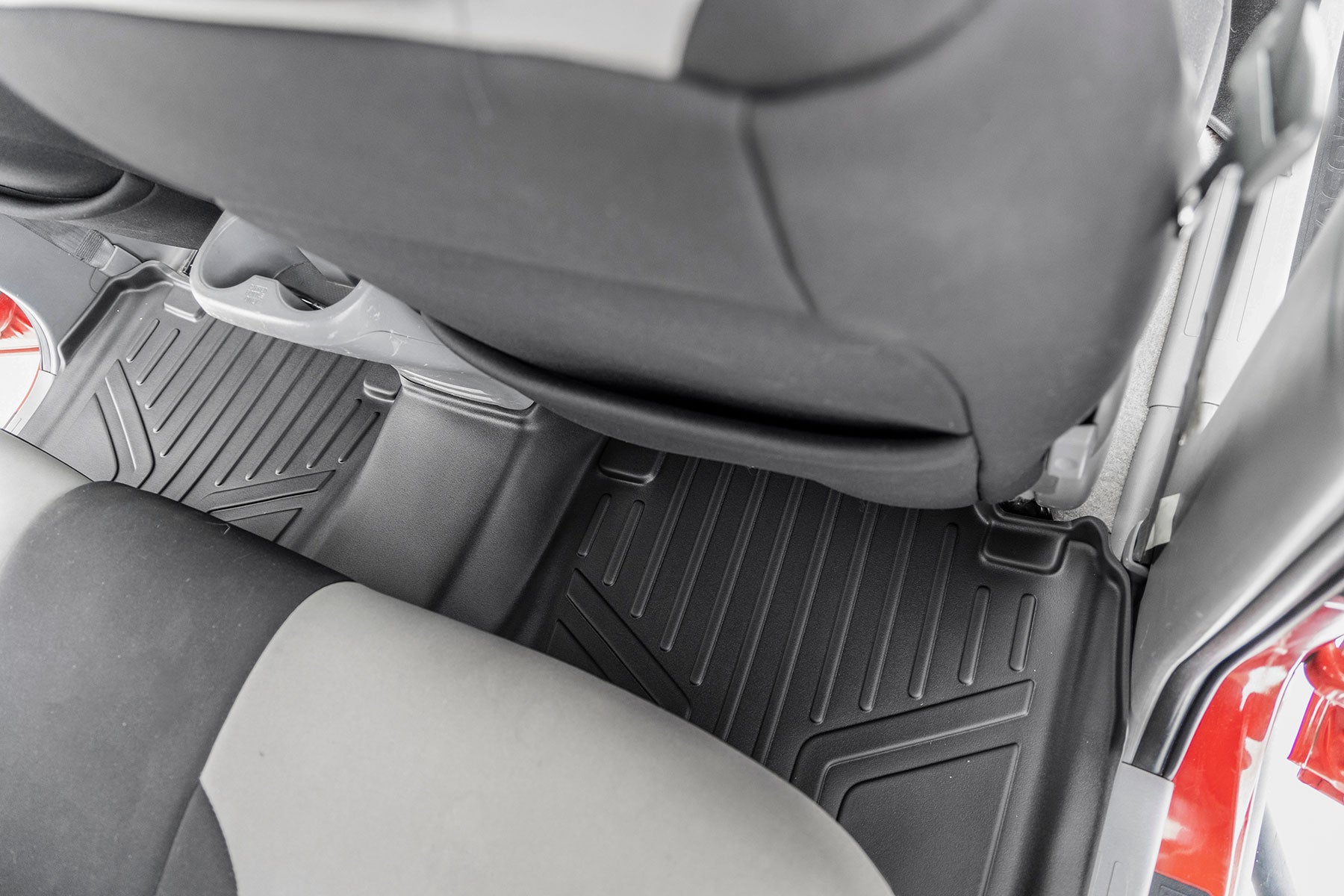 Floor Mats Front and Rear Double Cab Toyota Tacoma 2WD/4WD (2005-2011) Rough Country