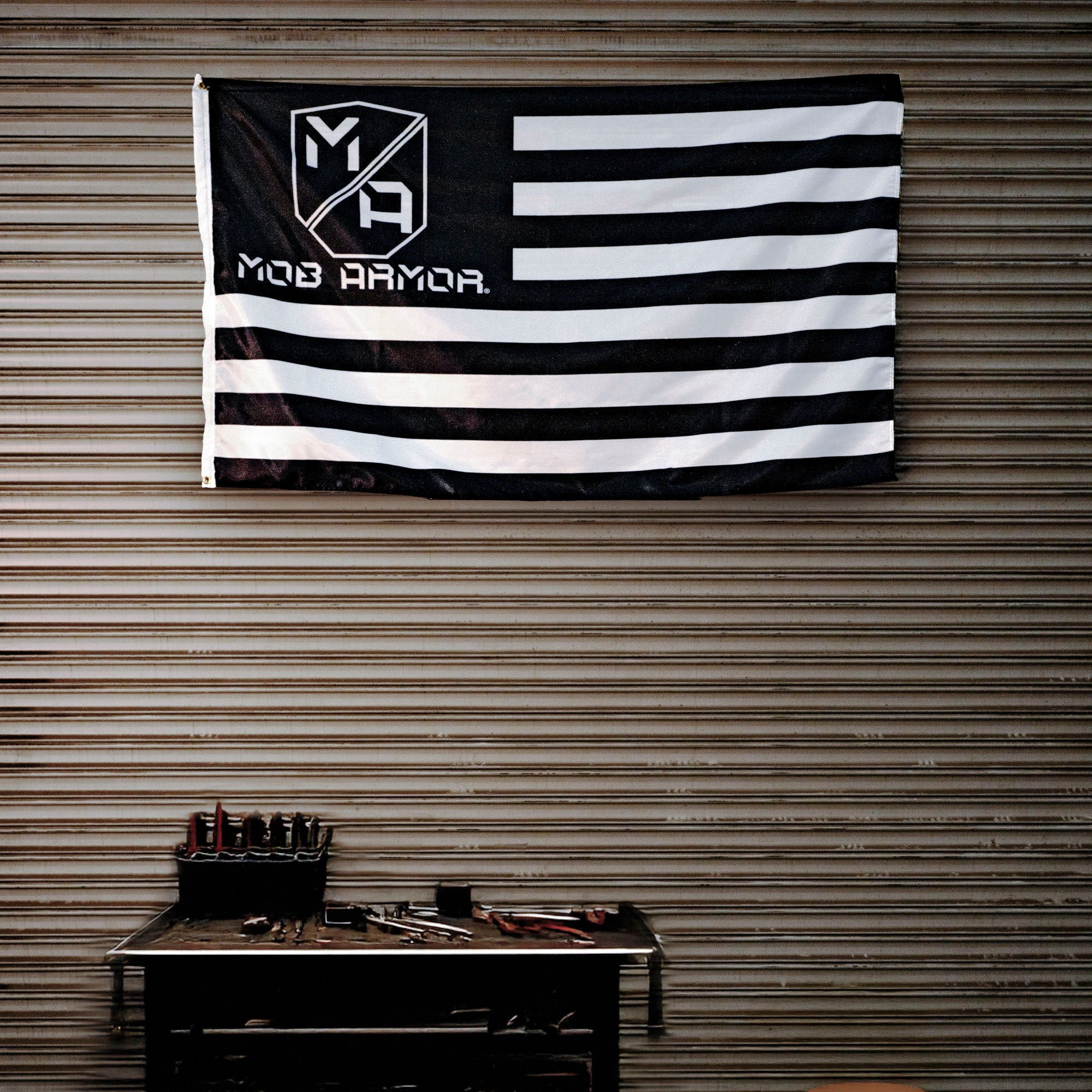 Mob Armor 3' x 5' Single-Side Flag