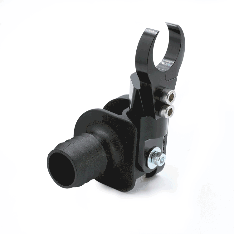 Magnetic Quick-Release for Helmet Air Pumper - CLEARANCE - with 1.25 Bar Mount
