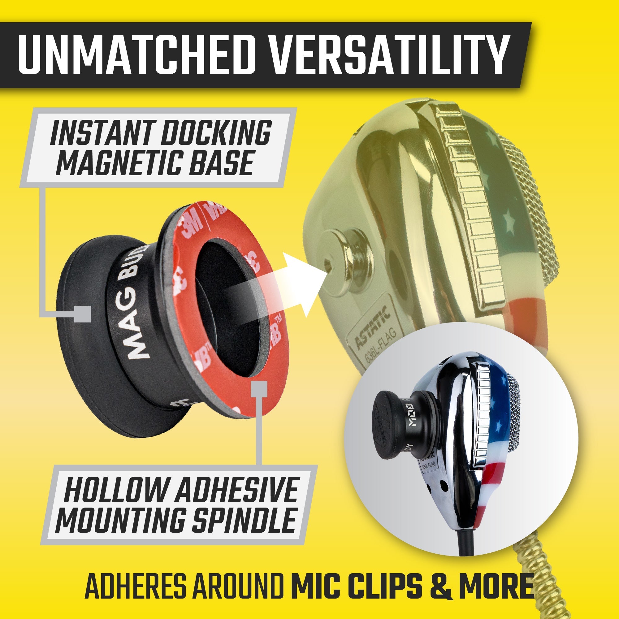 Mag Buddy | Universal Radio & Device Magnetic Mount