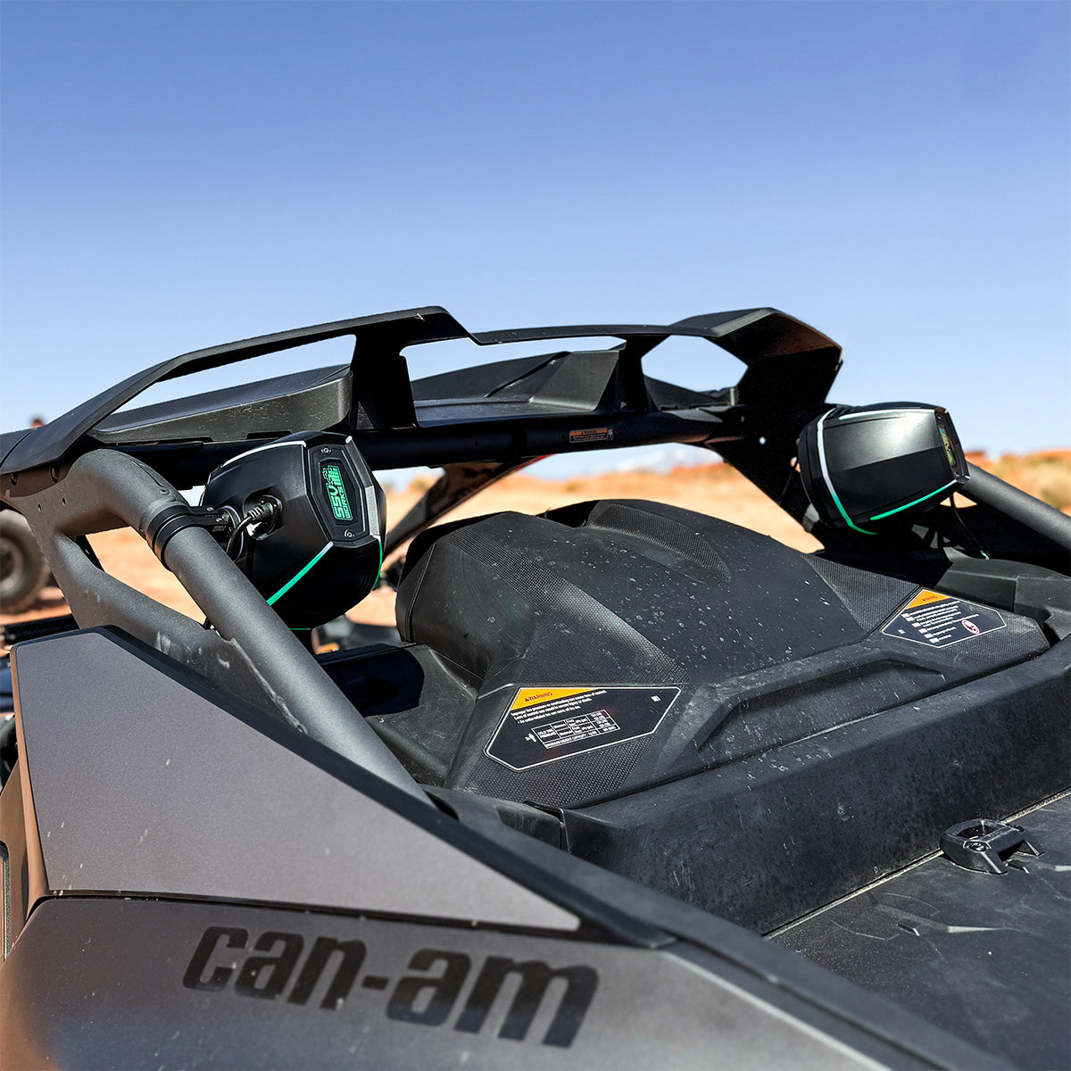 2024-2026 Can-Am® Maverick R, Phase-5 V-Spec 1400watt 6-Speaker Stereo System