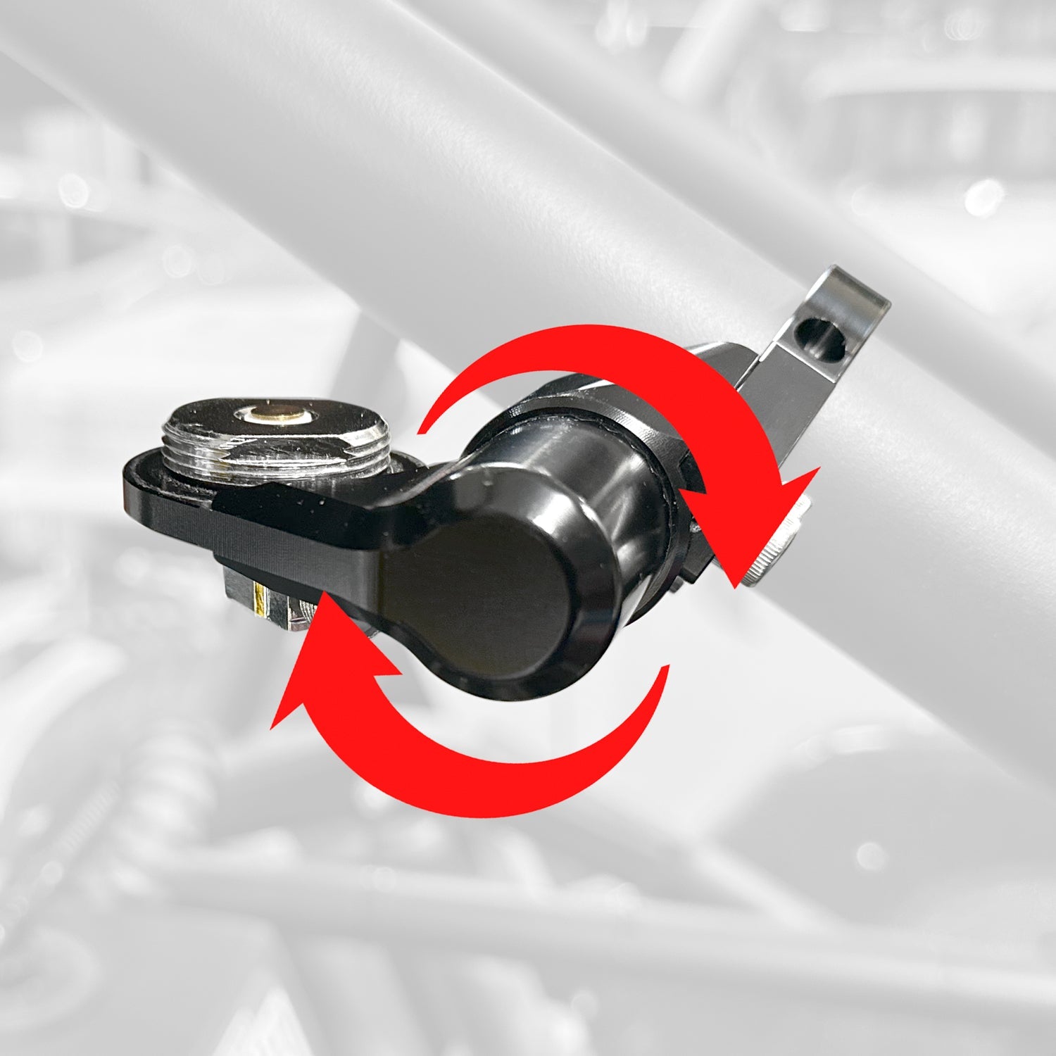 Adjustable Antenna Bar Mount - 1.8 Inch
