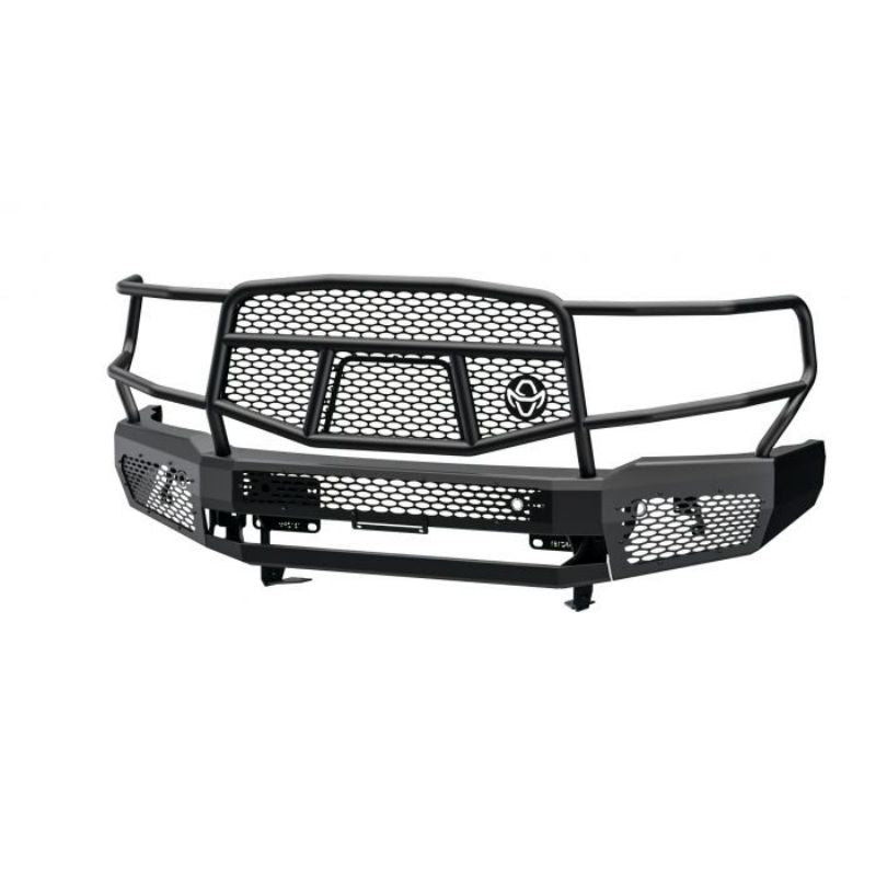 Ranch Hand Midnight Series Front Bumper W/ Grille Guard Fits Select 15-19 Chevrolet Silverado 2500 HD/3500 HD Model MFC151BM1