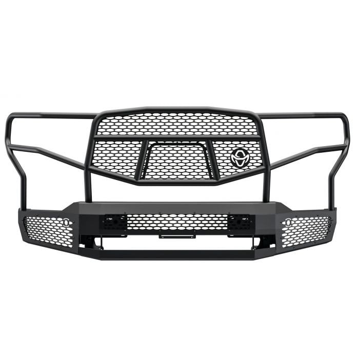 Ranch Hand Midnight Front Bumper With Grille Guard 15-23 GM 6.6L Duramax 2500/3500HD