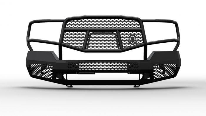 Ranch Hand Midnight Front Bumper With Grille Guard 15-23 GM 6.6L Duramax 2500/3500HD