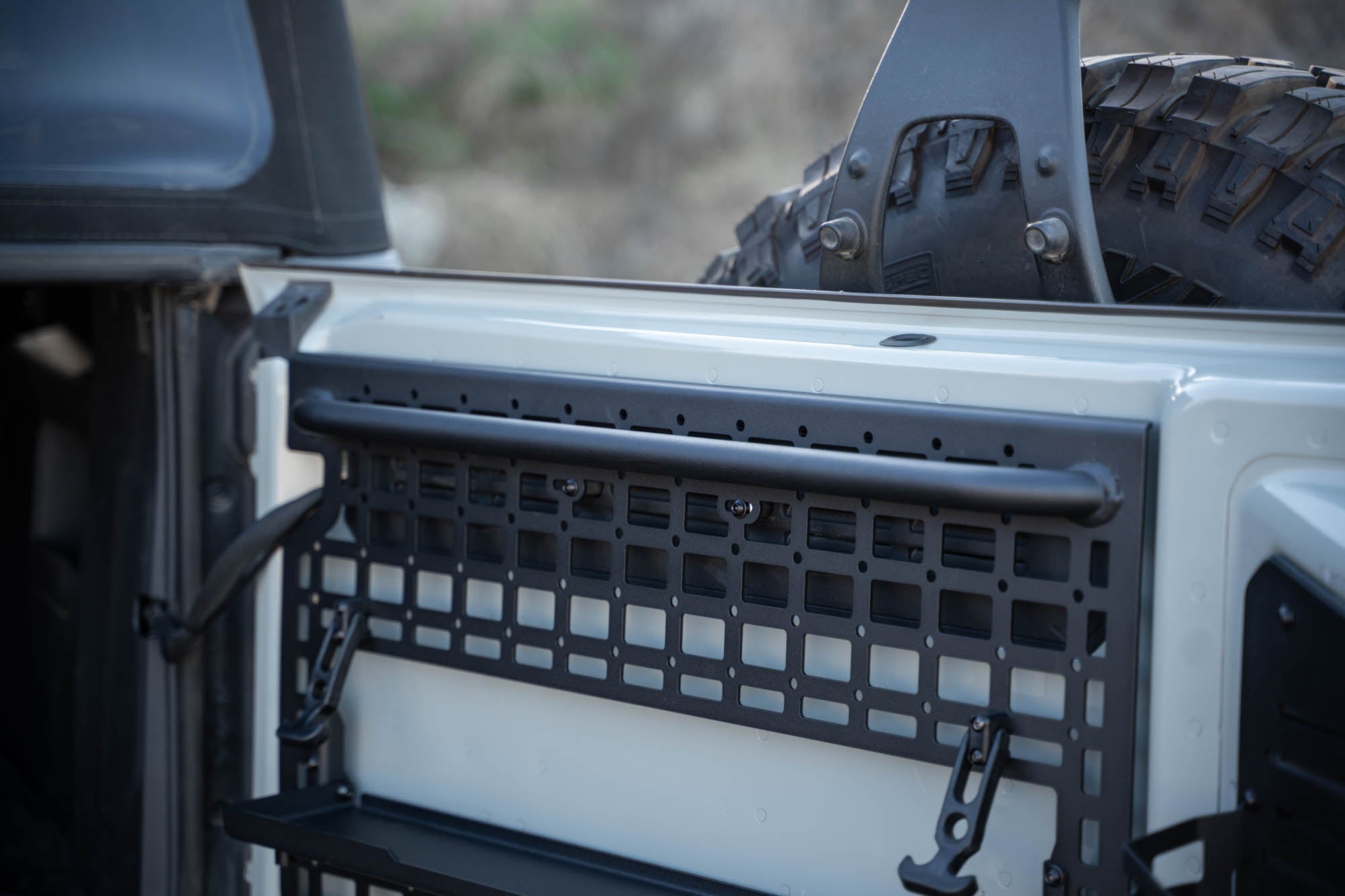 2021 2024 Ford Bronco Tailgate Molle Panel DV8 Offroad