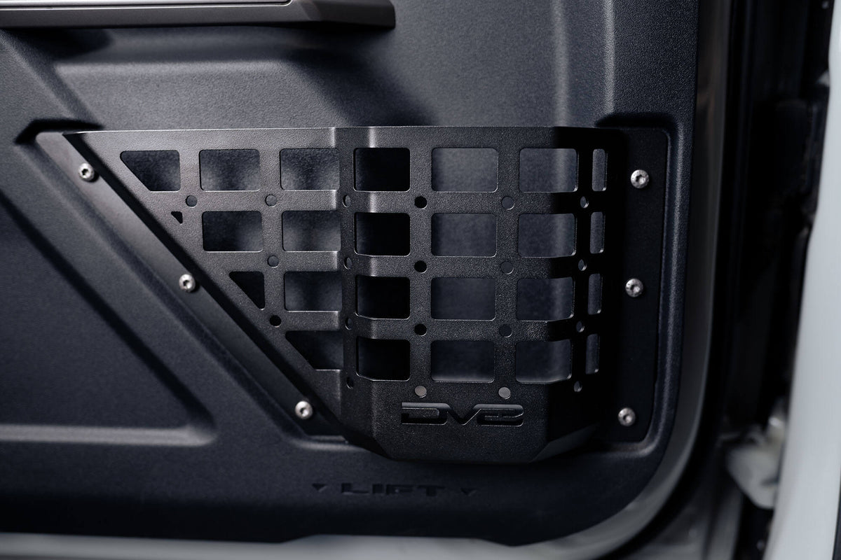 2021 2024 Ford Bronco Front Door Pocket Molle Panels DV8 Offroad