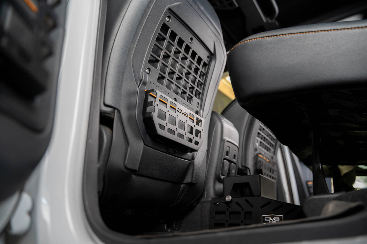 2021 2024 Ford Bronco Seat Back Molle Pockets DV8 Offroad